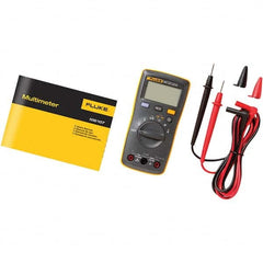 Fluke - Multimeters Multimeter Type: Digital Measures: Capacitance; Diode Test; Resistance; Voltage - Exact Tool & Supply