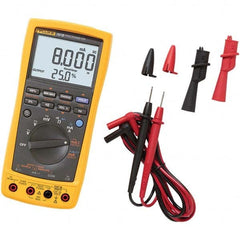 Fluke - Multimeters Multimeter Type: Digital Measures: Continuity; Diode Test; Frequency; Resistance; Voltage - Exact Tool & Supply