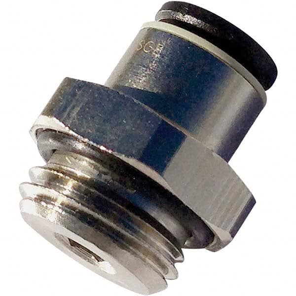 Legris - Metal Push-To-Connect Tube Fittings Type: Male Connector Tube Outside Diameter (mm): 14 - Exact Tool & Supply