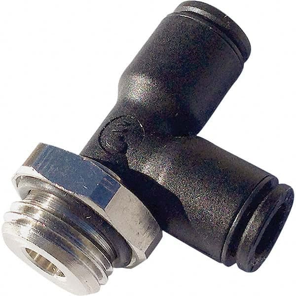 Legris - Plastic Push-To-Connect Tube Fittings Type: Male Run Tee Tube Outside Diameter (mm): 14 - Exact Tool & Supply