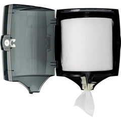GoodEarth - Wipe Dispensers; For Use With: Wet wipes, Dry Towels ; Dispenser Style: Manual ; Color: Smoke ; Material: Industrial Grade Plastic - Exact Tool & Supply