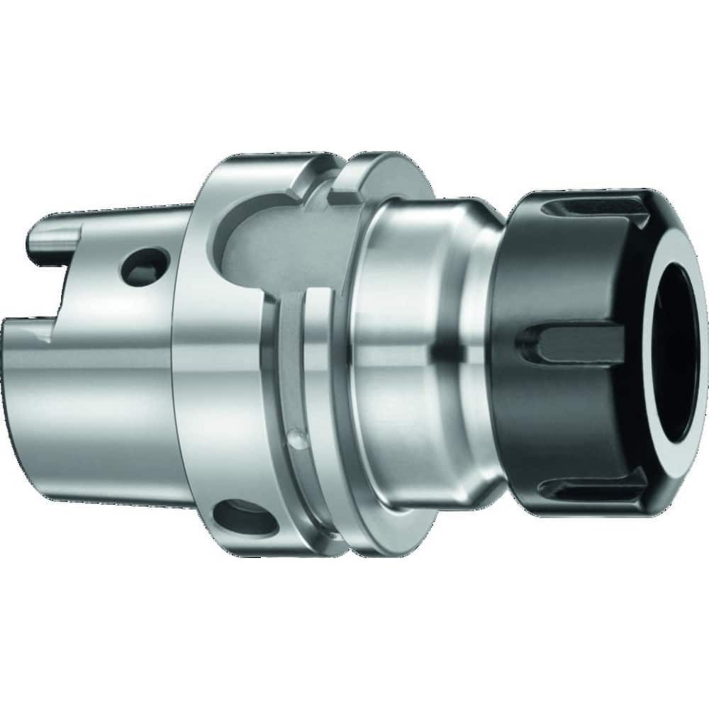 Schunk - Collet Chucks; Collet System: ER ; Collet Series: ER16 ; Shank Type: Hollow Taper ; Modular Connection Size: HSK63A ; Projection (mm): 75.000 ; Through Coolant: Yes - Exact Tool & Supply