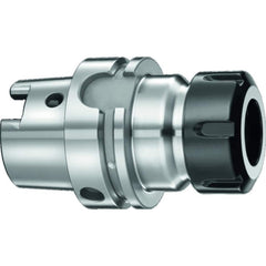 Schunk - Collet Chucks; Collet System: ER ; Collet Series: ER25 ; Shank Type: Hollow Taper ; Modular Connection Size: HSK63A ; Projection (mm): 100.000 ; Through Coolant: Yes - Exact Tool & Supply