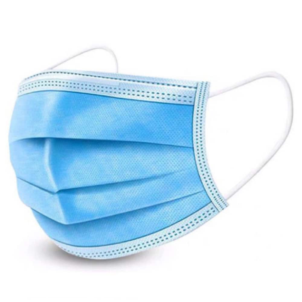GoodEarth - Disposable Respirators & Masks; Type: Disposable ; Application: Airborne Particles ; Size: Universal ; Features: 3 ply - Exact Tool & Supply