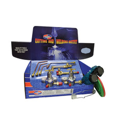 Made in USA - Oxygen/Acetylene Torch Kits; Type: Oxyacetylene; Hydrogen; MAP//Pro; Propane; Natural Gas ; Maximum Cutting: 6 (Inch); Welding Capacity: 1-1/4 (Inch); Maximum Heating Capacity: 5600?F ; Contents: Welding Handle WH350; Cutting Attachment CA3 - Exact Tool & Supply