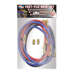 Made in USA - High Temperature & High Pressure Hose; Inside Diameter (Inch): 3/8 ; Outside Diameter (Decimal Inch): 0.4250 ; Material: Brass; Rubber; Nylon ; Maximum Pressure (psi): 800.00 ; Minimum Temperature (F): -40.000 ; Maximum Temperature (F): 200 - Exact Tool & Supply