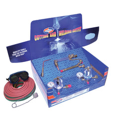 Made in USA - Oxygen/Acetylene Torch Kits; Type: Oxyacetylene; Hydrogen; MAP//Pro; Propane; Natural Gas ; Maximum Cutting: 6 (Inch); Welding Capacity: 1-1/4 (Inch); Maximum Heating Capacity: 5600?F ; Contents: Welding Handle WH370; Cutting Attachment CA3 - Exact Tool & Supply
