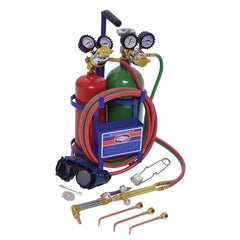 Made in USA - Oxygen/Acetylene Torch Kits; Type: Oxyacetylene; Hydrogen; MAP//Pro; Propane; Natural Gas ; Maximum Cutting: 2 (Inch); Welding Capacity: 1/4 (Inch); Maximum Heating Capacity: 5600?F ; Contents: Welding Handle 71; Cutting Attachment CA100; O - Exact Tool & Supply