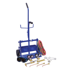 Made in USA - Oxygen/Acetylene Torch Kits; Type: Oxyacetylene; Hydrogen; MAP//Pro; Propane; Natural Gas ; Maximum Cutting: 2 (Inch); Welding Capacity: 1/4 (Inch); Maximum Heating Capacity: 5600?F ; Contents: Welding Handle 71; Cutting Attachment CA100; O - Exact Tool & Supply