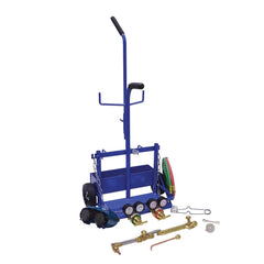 Made in USA - Oxygen/Acetylene Torch Kits; Type: Oxyacetylene ; Maximum Cutting: 2 (Inch); Welding Capacity: 1-1/4 (Inch); Maximum Heating Capacity: 5600?F ; Contents: Welding Handle WH550; Cutting Attachment CA550; Oxygen Regulator RSO; Fuel Gas Regulat - Exact Tool & Supply