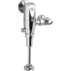 American Standard - Automatic Flush Valves; Type: Touchless Urinal Flush Valve ; Style: Modern ; Gallons Per Flush: 0.5 ; Pipe Size: 3/4 (Inch); Spud Coupling Size: 3/4 (Inch); Cover Material: Chrome - Exact Tool & Supply