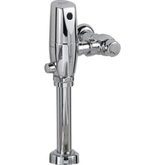 American Standard - Automatic Flush Valves; Type: Touchless Toilet Flush Valve ; Style: Modern ; Gallons Per Flush: 1.1 ; Pipe Size: 1-1/2 (Inch); Spud Coupling Size: 1-1/2 (Inch); Cover Material: Chrome - Exact Tool & Supply