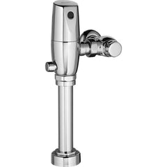 American Standard - Automatic Flush Valves; Type: Touchless Toilet Flush Valve ; Style: Modern ; Gallons Per Flush: 1.1 ; Pipe Size: 1-1/2 (Inch); Spud Coupling Size: 1-1/2 (Inch); Cover Material: Chrome - Exact Tool & Supply