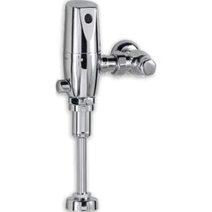 American Standard - Automatic Flush Valves; Type: Touchless Urinal Flush Valve ; Style: Modern ; Gallons Per Flush: 0.125 ; Pipe Size: 3/4 (Inch); Spud Coupling Size: 3/4 (Inch); Cover Material: Chrome - Exact Tool & Supply