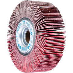 PFERD - Unmounted Flap Wheels; Abrasive Type: Coated ; Outside Diameter (Inch): 6 ; Face Width (Inch): 2 ; Center Hole Size (Inch): 1 ; Abrasive Material: Ceramic Oxide ; Grit: 60 - Exact Tool & Supply