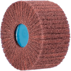 PFERD - Unmounted Flap Wheels; Abrasive Type: Non-Woven ; Outside Diameter (Inch): 4 ; Face Width (Inch): 2 ; Center Hole Thread Size: 5/8-11 ; Abrasive Material: Aluminum Oxide ; Grit: 280 - Exact Tool & Supply
