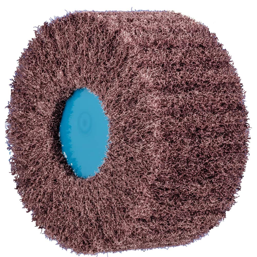 PFERD - Unmounted Flap Wheels; Abrasive Type: Non-Woven ; Outside Diameter (Inch): 4 ; Face Width (Inch): 2 ; Center Hole Thread Size: 5/8-11 ; Abrasive Material: Aluminum Oxide ; Grit: 100 - Exact Tool & Supply