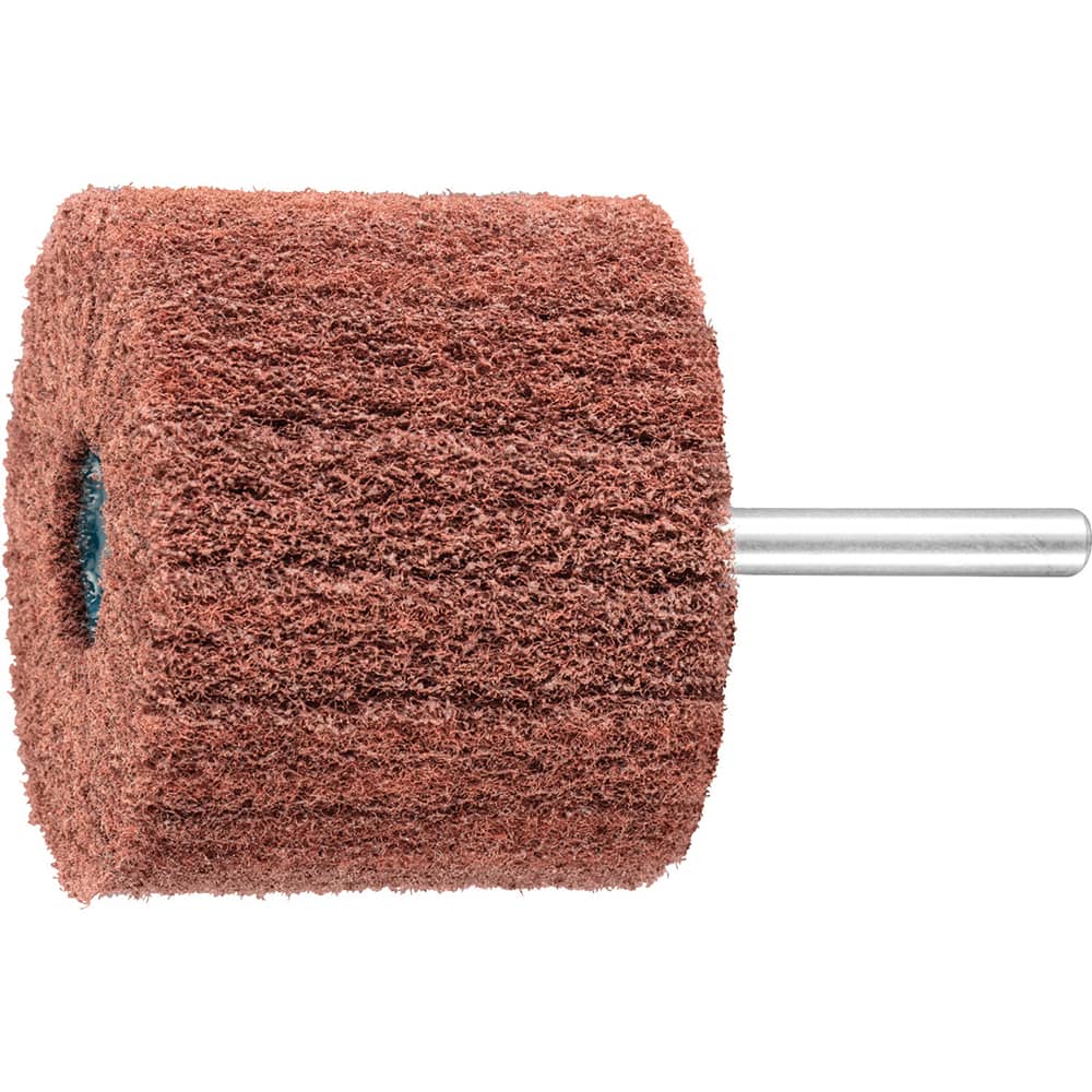 PFERD - Unmounted Flap Wheels; Abrasive Type: Non-Woven ; Outside Diameter (Inch): 4 ; Face Width (Inch): 2 ; Center Hole Thread Size: 5/8-11 ; Abrasive Material: Aluminum Oxide ; Grit: 280 - Exact Tool & Supply