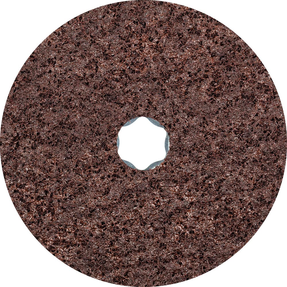 PFERD - Quick Change Discs; Disc Diameter (Inch): 5 ; Attaching System: COMBICLICK ; Abrasive Type: Non-Woven ; Abrasive Material: Aluminum Oxide ; Grade: Coarse ; Grit: 100 - Exact Tool & Supply