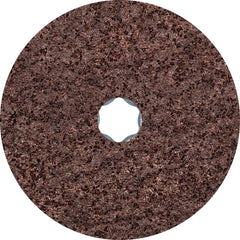 PFERD - Quick Change Discs; Disc Diameter (Inch): 5 ; Attaching System: COMBICLICK ; Abrasive Type: Non-Woven ; Abrasive Material: Aluminum Oxide ; Grade: Coarse ; Grit: 100 - Exact Tool & Supply