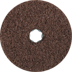 PFERD - Quick Change Discs; Disc Diameter (Inch): 5 ; Attaching System: COMBICLICK ; Abrasive Type: Non-Woven ; Abrasive Material: Aluminum Oxide ; Grade: Medium ; Grit: 100 - Exact Tool & Supply