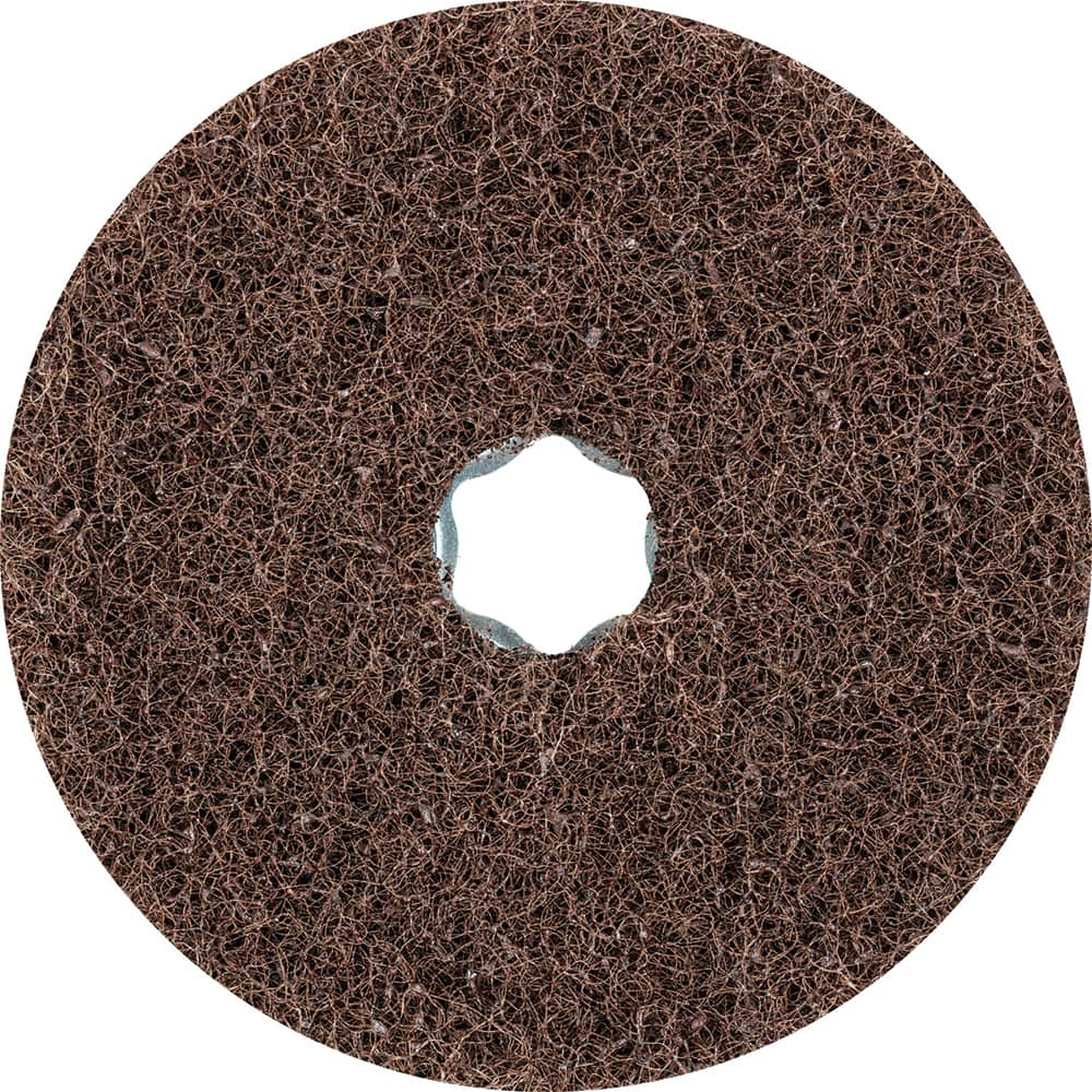 PFERD - Quick Change Discs; Disc Diameter (Inch): 4-1/2 ; Attaching System: COMBICLICK ; Abrasive Type: Non-Woven ; Abrasive Material: Aluminum Oxide ; Grade: Medium ; Grit: 100 - Exact Tool & Supply