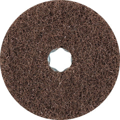 PFERD - Quick Change Discs; Disc Diameter (Inch): 4-1/2 ; Attaching System: COMBICLICK ; Abrasive Type: Non-Woven ; Abrasive Material: Aluminum Oxide ; Grade: Medium ; Grit: 100 - Exact Tool & Supply