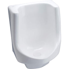 Zurn - Urinals & Accessories; Type: Waterless Urinal ; Color: White ; Gallons Per Flush: 0 ; Litres Per Flush: 0 ; Height (Inch): 26-3/4 ; Width (Inch): 19.00 - Exact Tool & Supply