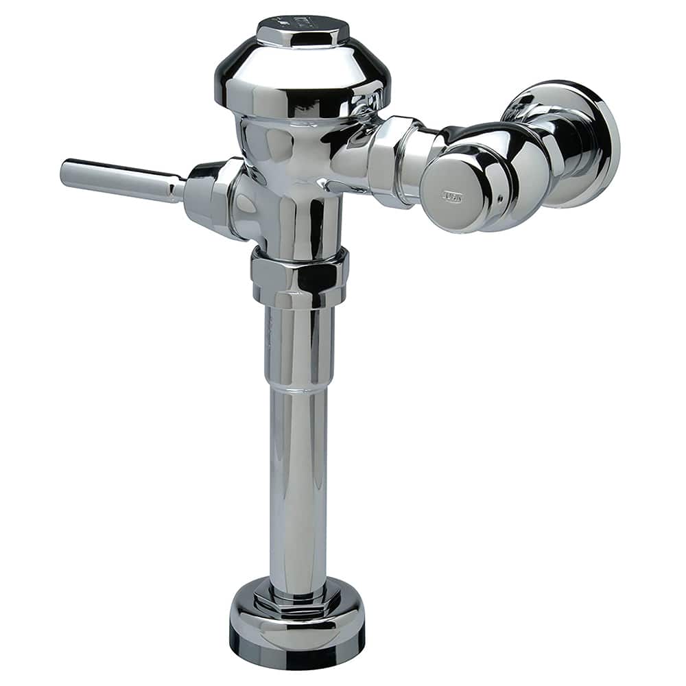 Zurn - Manual Flush Valves; Style: Manual ; Gallons Per Flush: 3.168 ; Pipe Size: 1-1/4" (Inch); Spud Coupling Size: 1-1/4 (Inch) - Exact Tool & Supply