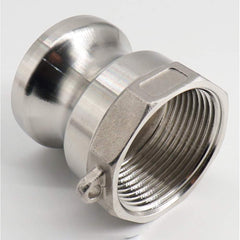 Guardian Worldwide - Suction & Discharge Hose Couplings; Type: A Type Quick Coupling ; Coupling Descriptor: Type A ; Coupler Size: 4 (Inch); Thread Size: 4 ; Material: 316 Stainless Steel ; Style: A - Exact Tool & Supply