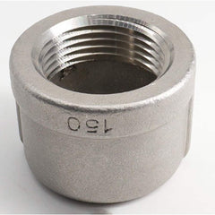 Guardian Worldwide - Stainless Steel Pipe Fittings; Type: Round Cap ; Fitting Size: 1 ; End Connections: Threaded ; Material Grade: 304 ; Pressure Rating (psi): 150 - Exact Tool & Supply