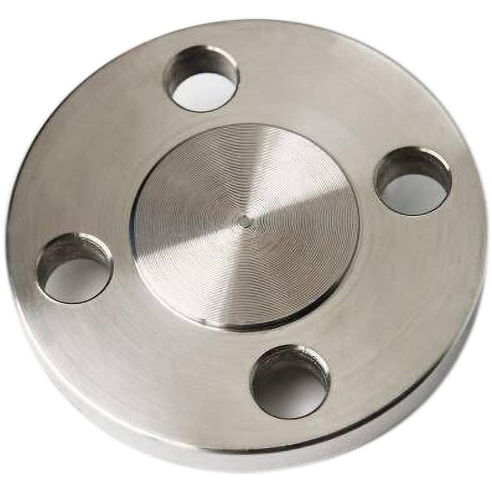 Guardian Worldwide - Stainless Steel Pipe Flanges; Style: Blind ; Pipe Size: 1-1/4 (Inch); Outside Diameter (Inch): 4.62 ; Material Grade: 316 ; Distance Across Bolt Hole Centers: 3-1/2 (Inch); Number of Bolt Holes: 4.000 - Exact Tool & Supply