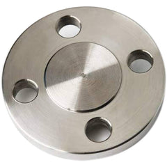 Guardian Worldwide - Stainless Steel Pipe Flanges; Style: Blind ; Pipe Size: 1-1/4 (Inch); Outside Diameter (Inch): 4.62 ; Material Grade: 316 ; Distance Across Bolt Hole Centers: 3-1/2 (Inch); Number of Bolt Holes: 4.000 - Exact Tool & Supply