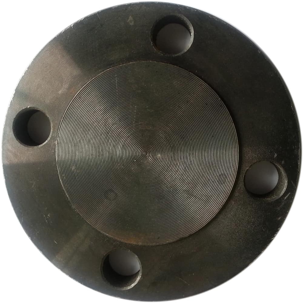 Guardian Worldwide - Stainless Steel Pipe Flanges; Style: Blind ; Pipe Size: 1/2 (Inch); Outside Diameter (Inch): 3-1/2 ; Material Grade: Carbon Steel ; Distance Across Bolt Hole Centers: 2.38 (Inch); Number of Bolt Holes: 4.000 - Exact Tool & Supply