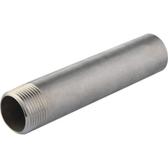 Guardian Worldwide - Stainless Steel Pipe Nipples & Pipe; Style: Threaded ; Pipe Size: 1/2 (Inch); Length (Inch): 1 ; Material Grade: 316/316L ; Schedule: 40 - Exact Tool & Supply