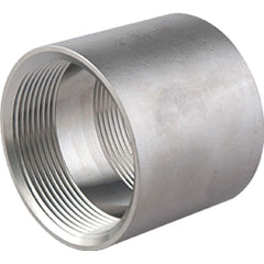 Guardian Worldwide - Stainless Steel Pipe Fittings; Type: Full Coupling ; Fitting Size: 4 ; End Connections: FNPT x FNPT ; Material Grade: 304 ; Pressure Rating (psi): 150 ; Length (Inch): 3.68 - Exact Tool & Supply