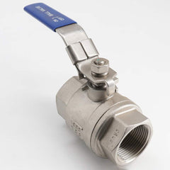 Guardian Worldwide - Ball Valves; Type: Ball Valve ; Pipe Size (Inch): 2-1/2 ; Material: Stainless Steel ; Style: Inline 2-Way ; End Connections: FNPT x FNPT ; Port Type: Full - Exact Tool & Supply