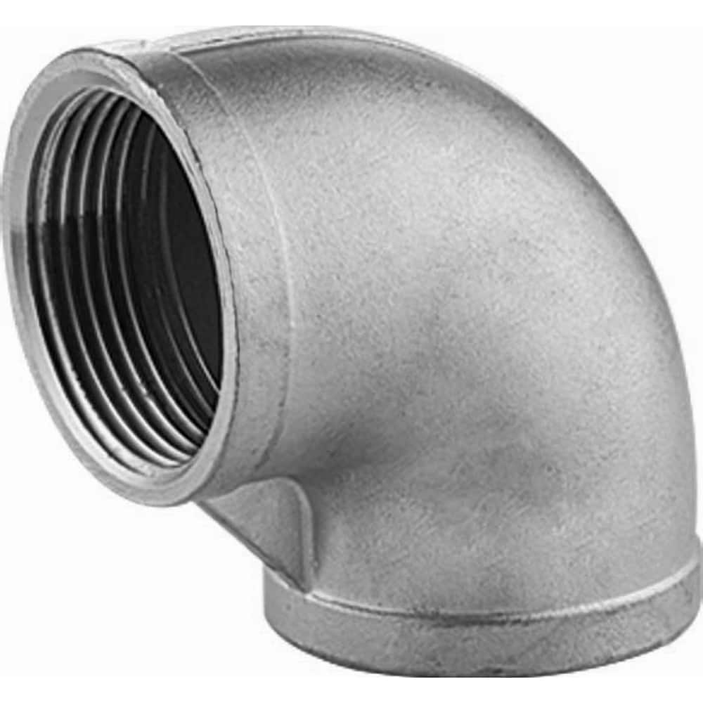 Guardian Worldwide - Stainless Steel Pipe Fittings; Type: 45? Elbow ; Fitting Size: 4 ; End Connections: FNPT x FNPT ; Material Grade: 304 ; Pressure Rating (psi): 150 - Exact Tool & Supply
