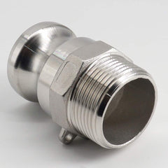 Guardian Worldwide - Suction & Discharge Hose Couplings; Type: F Type Quick Coupling ; Coupling Descriptor: Type F ; Coupler Size: 2 (Inch); Thread Size: 2 ; Material: 316 Stainless Steel ; Style: F - Exact Tool & Supply