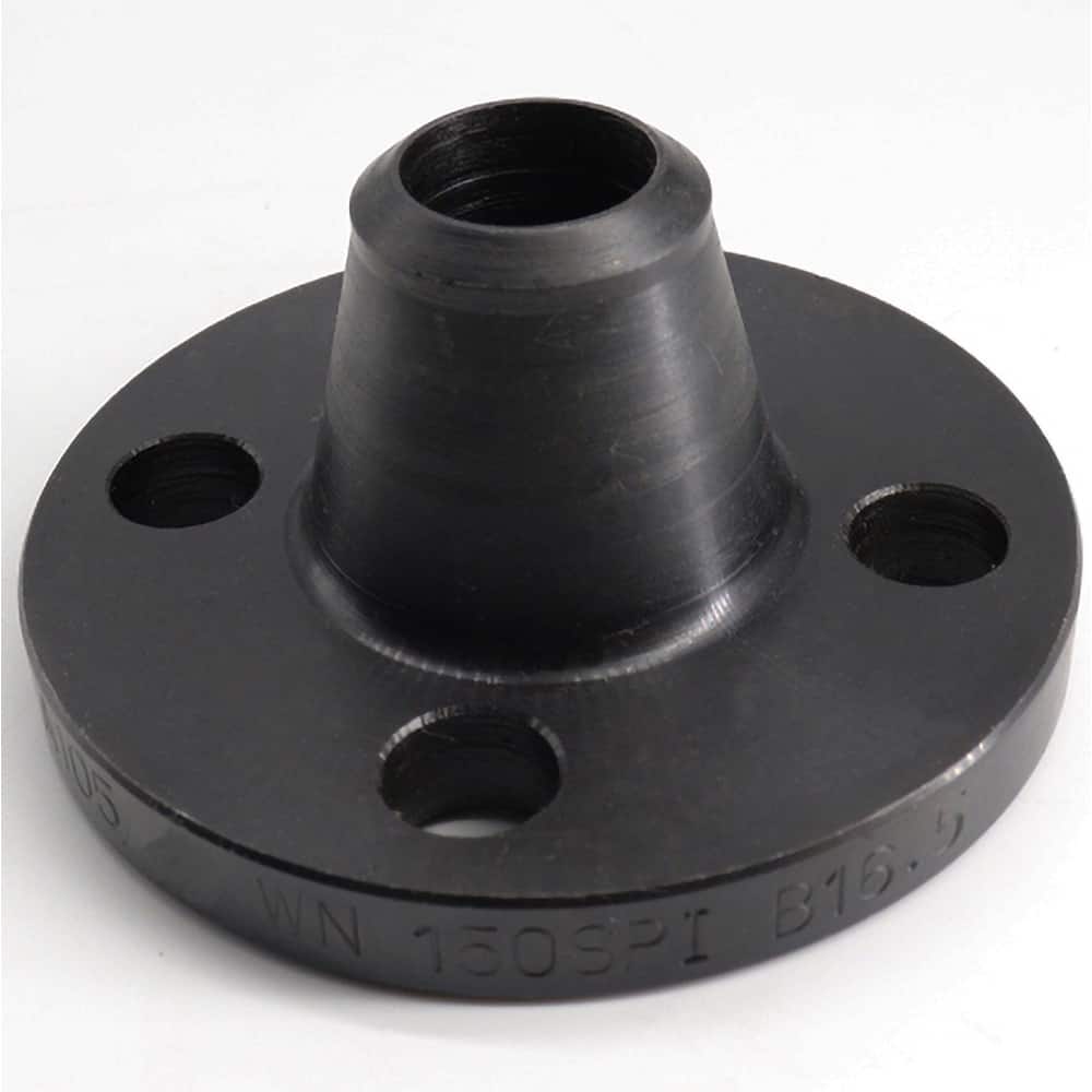 Guardian Worldwide - Stainless Steel Pipe Flanges; Style: Weld Neck ; Pipe Size: 1/2 (Inch); Outside Diameter (Inch): 3-1/2 ; Material Grade: Carbon Steel ; Distance Across Bolt Hole Centers: 2.38 (Inch); Number of Bolt Holes: 4.000 - Exact Tool & Supply