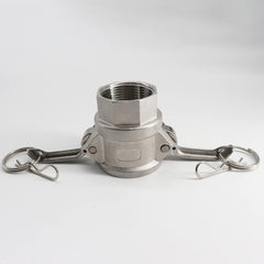 Guardian Worldwide - Suction & Discharge Hose Couplings; Type: D Type Quick Coupling ; Coupling Descriptor: Type D ; Coupler Size: 1 (Inch); Thread Size: 1 ; Material: 316 Stainless Steel ; Style: D - Exact Tool & Supply