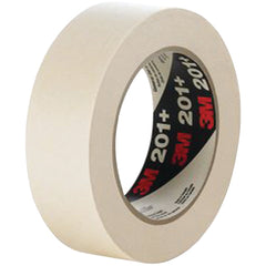 3M General Use Masking Tape 201+ Tan 48 mm × 55 m 4.4 mil - Exact Tool & Supply