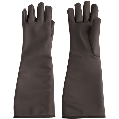 ‎202-1019/S CE Fabric Gloves - Temp-Gard Extreme Temperature Gloves - Elbow Length - Liq-Proof Silicone Fabric - Exact Tool & Supply