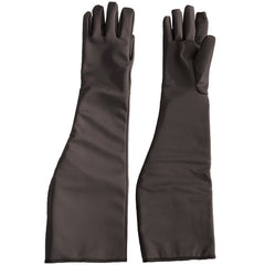 ‎202-1027/S CE Fabric Gloves - Temp-Gard Extreme Temperature Gloves - Shoulder Length - Liq-Proof Silicone Fab - Exact Tool & Supply