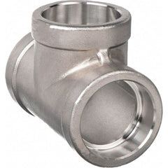 Guardian Worldwide - Stainless Steel Pipe Fittings; Type: Tee ; Fitting Size: 3/4 ; End Connections: Socket Weld ; Material Grade: 316 ; Pressure Rating (psi): 150 - Exact Tool & Supply