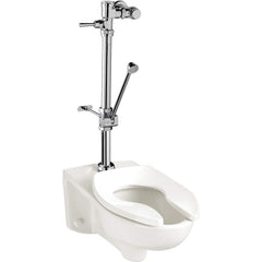 American Standard - Manual Flush Valves; Style: Urinal ; Gallons Per Flush: 1.28 ; Pipe Size: 1-1/2 (Inch); Spud Coupling Size: 1-1/2 (Inch) - Exact Tool & Supply