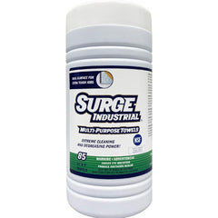Surge Industrial - Wipes; Type: Hard Surface Cleaning Wipe; Wipes ; Style: Dual Sided Wipe ; Sheet Length (Inch): 11 ; Sheet Width (Inch): 9 ; Sheets per Package: 85 ; Container Type: Wipes - Exact Tool & Supply