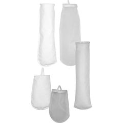 Hayward - Bag Filters; Bag Type: High Flow ; Micron Rating: 5 ; Maximum Flow Rate (GPM): 90 ; Material: Polypropylene ; Bag Size (#): 1 ; Diameter (Inch): 7 - Exact Tool & Supply