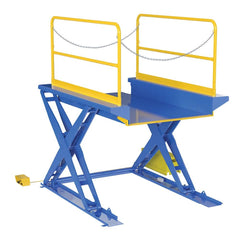 Vestil - Lifting Tables; Type: Lift Table ; Lift Style: Scissor ; Style: Portable Electric Hydraulic ; Load Capacity (Lb.): 3000.000 ; Minimum Height (Inch): 13 ; Lift Height (Inch): 54 - Exact Tool & Supply