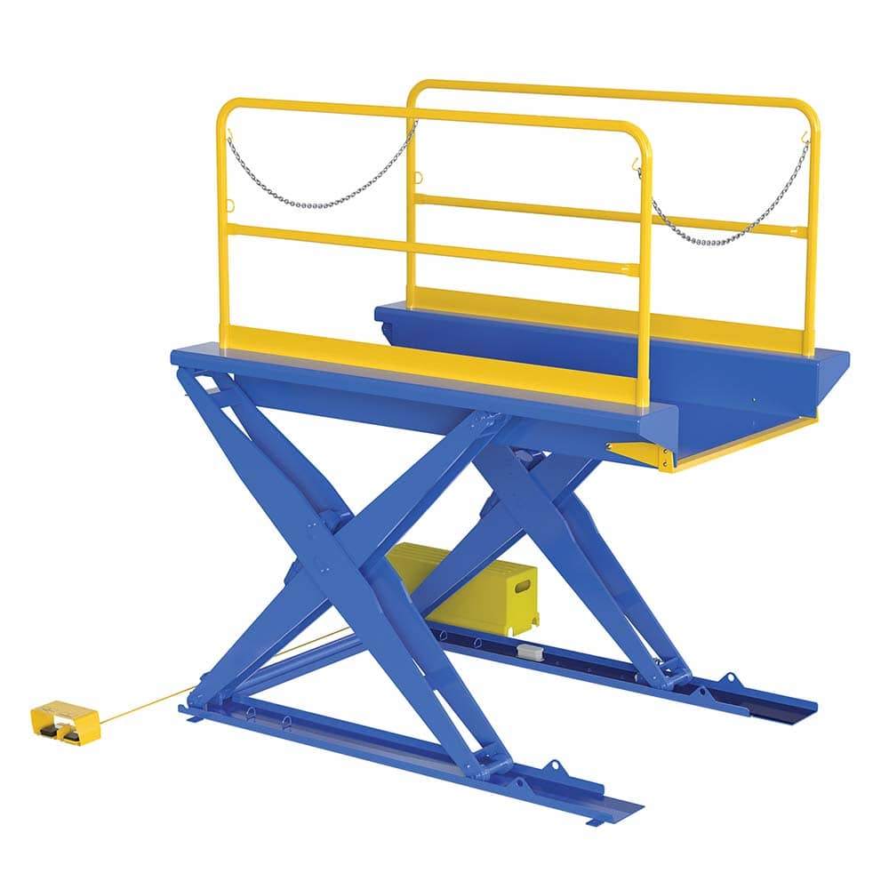 Vestil - Lifting Tables; Type: Ground Lift Scissor ; Lift Style: Scissor ; Style: Ground ; Load Capacity (Lb.): 3000.000 ; Minimum Height (Inch): 13 ; Lift Height (Inch): 18 - Exact Tool & Supply